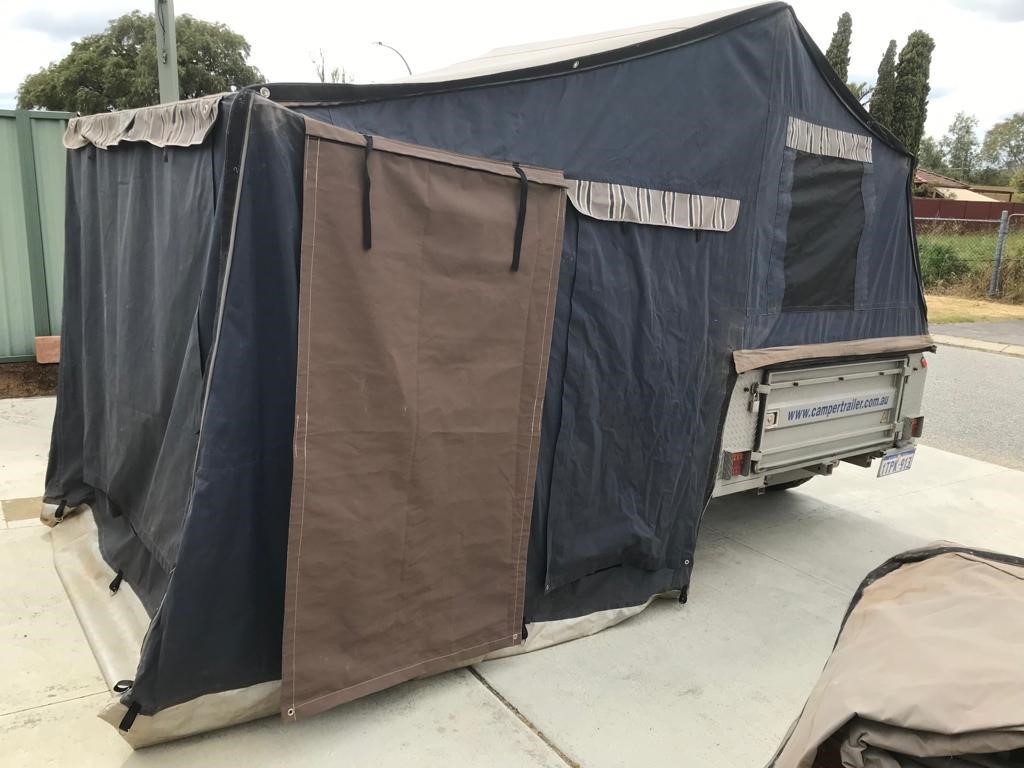 Caravan canvas repair Perth, pop top canvas replacement
